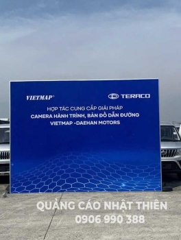 Bảng khung sắt căng bạt hiflex
